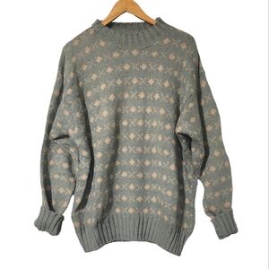 Vintage Calvin klein Sport cotton knit pullover thick sweater